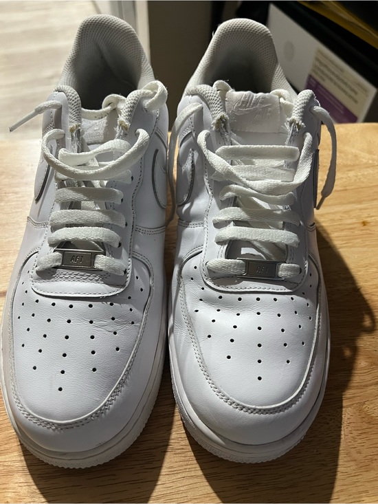 Nike Other - Nike White Low-Top Leather Sneakers